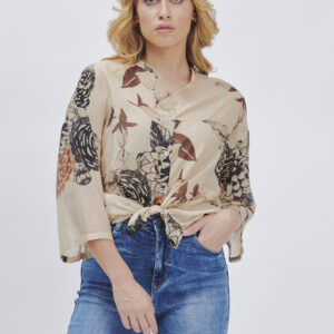 HEMD MIT BOTANISCHEM PRINT |