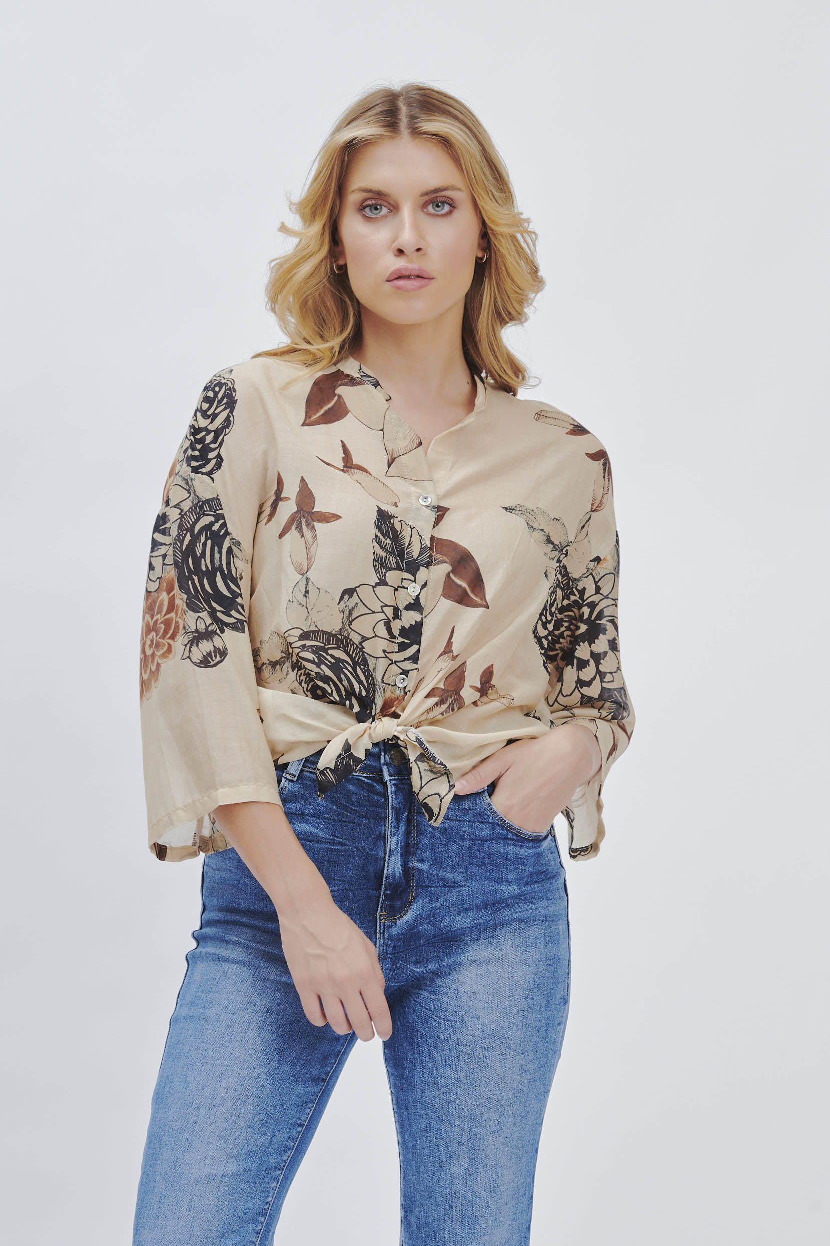 BOTANICAL PRINT SHIRT