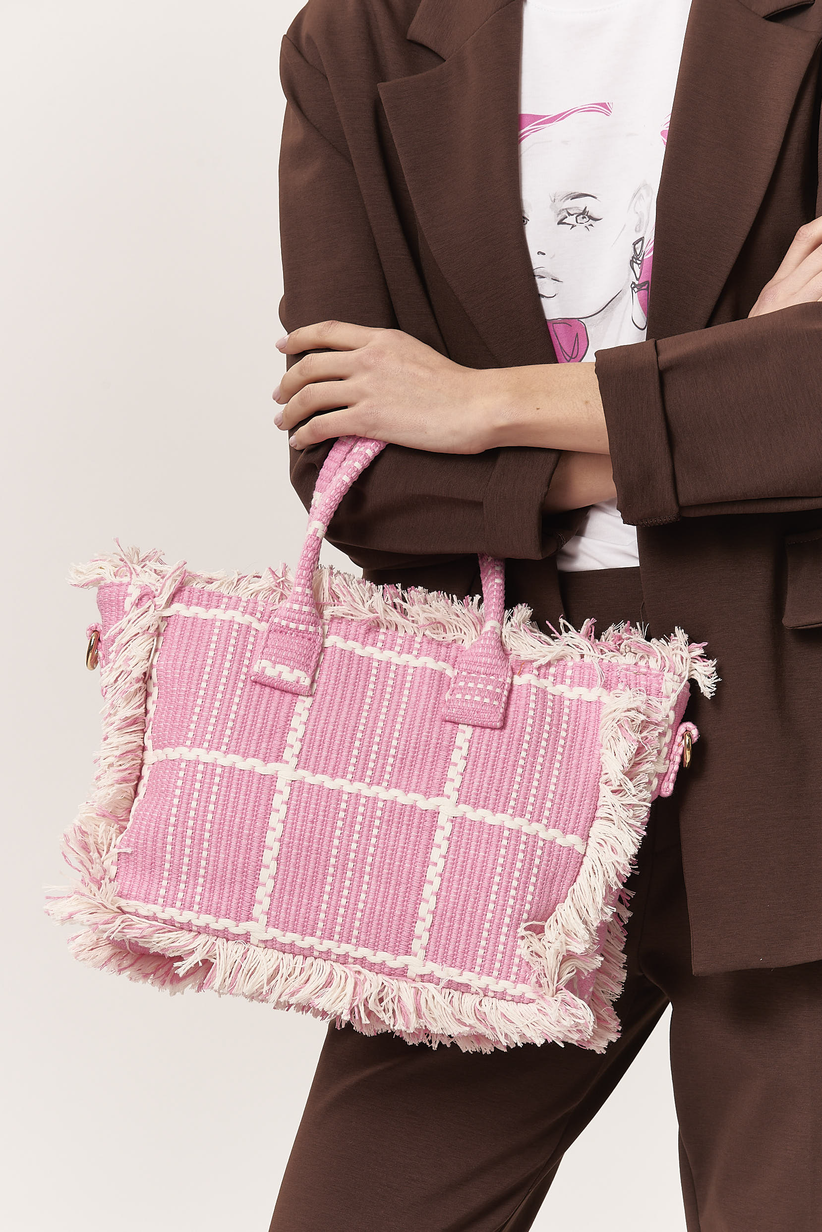 FABRIC HANDBAG