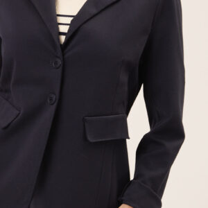 TWO-BUTTON ELASTICATED JACKET |