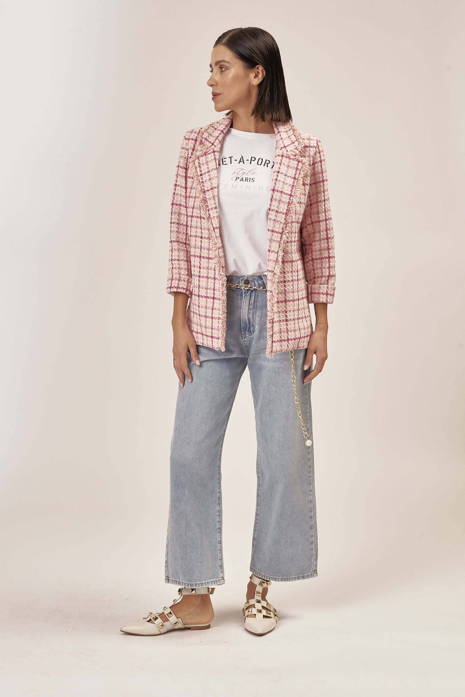 STRAIGHT FIT DENIM LIGHT WASH