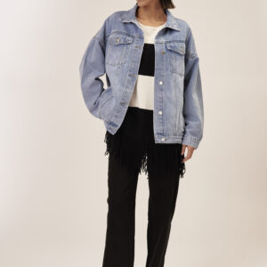 BLACK PALAZZO DENIM |
