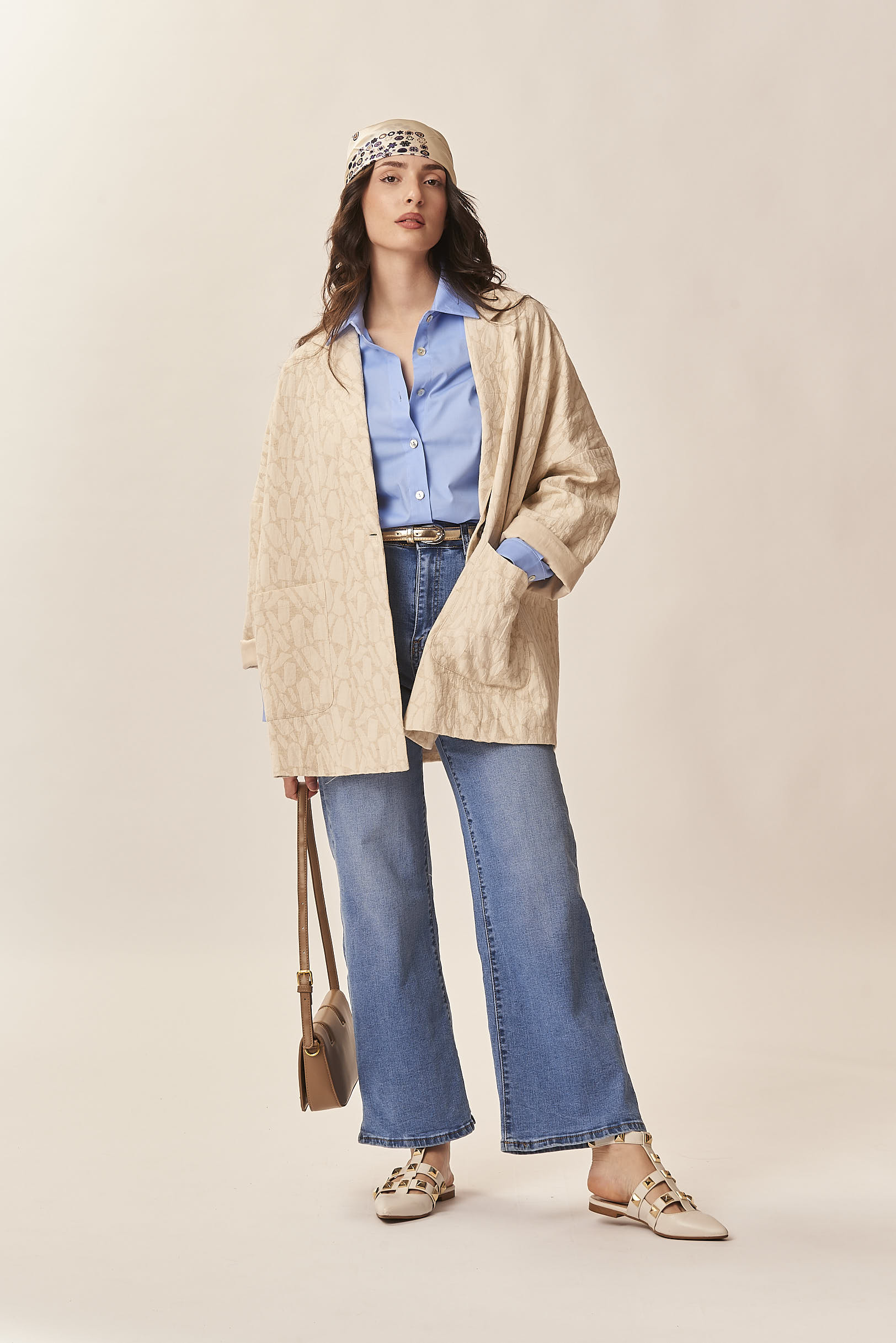 5-POCKET PALAZZO JEANS