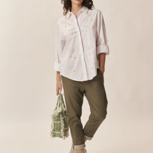 GD173-PANTA-BOY-MILITARE-390-1 BOY'S TROUSERS WITH LUREX |