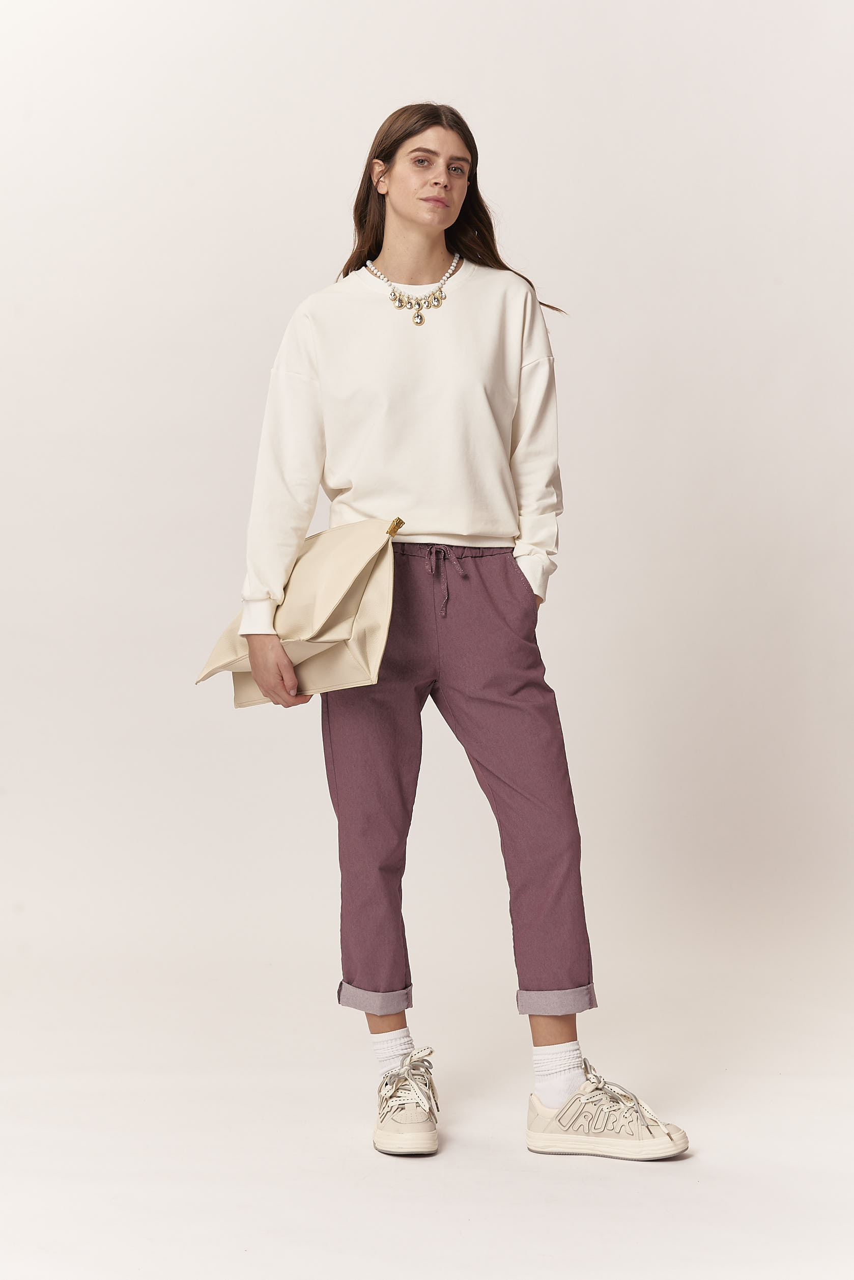 BOY'S TROUSERS WITH LUREX
