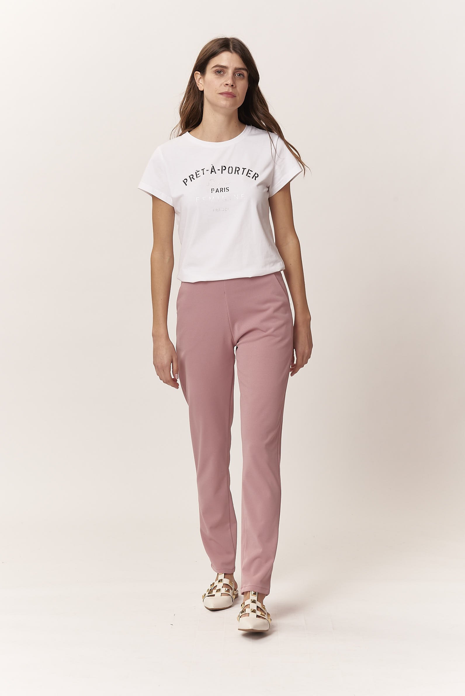 STRETCH CIGARETTE PANTS