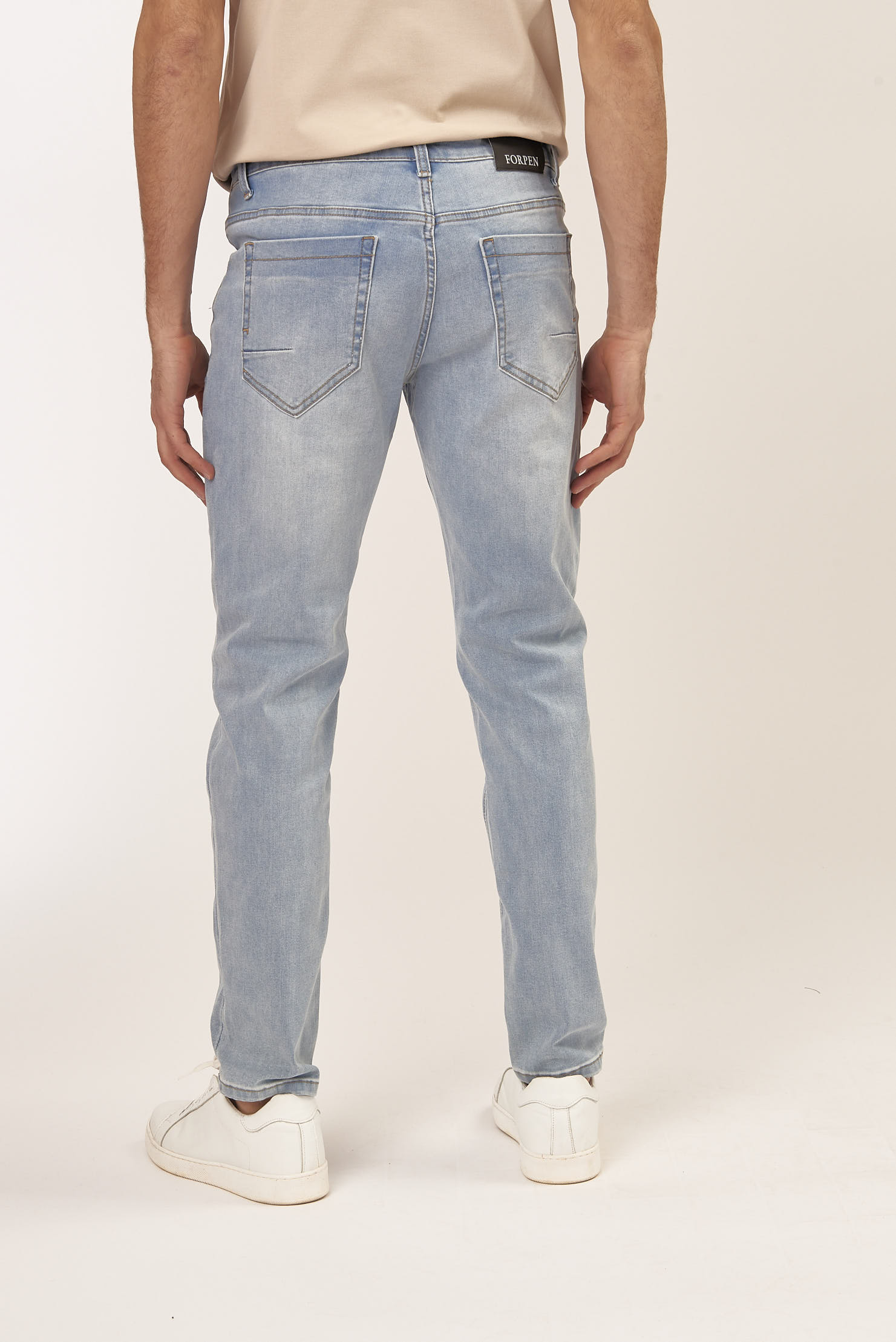 SUPERFLEX SLIM FIT DENIM HELLE WASCHUNG |