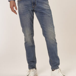 GU003-5PKT-LONG-JEANS-M-92-10 SLIM FIT DENIM MITTLERE WASCHUNG |