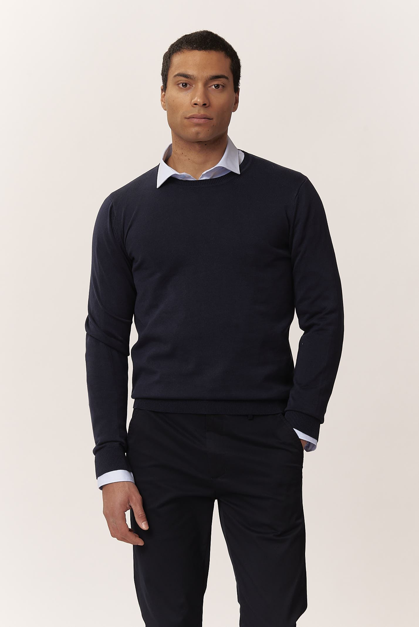 KNITTED SWEATER WITH TEXTURE