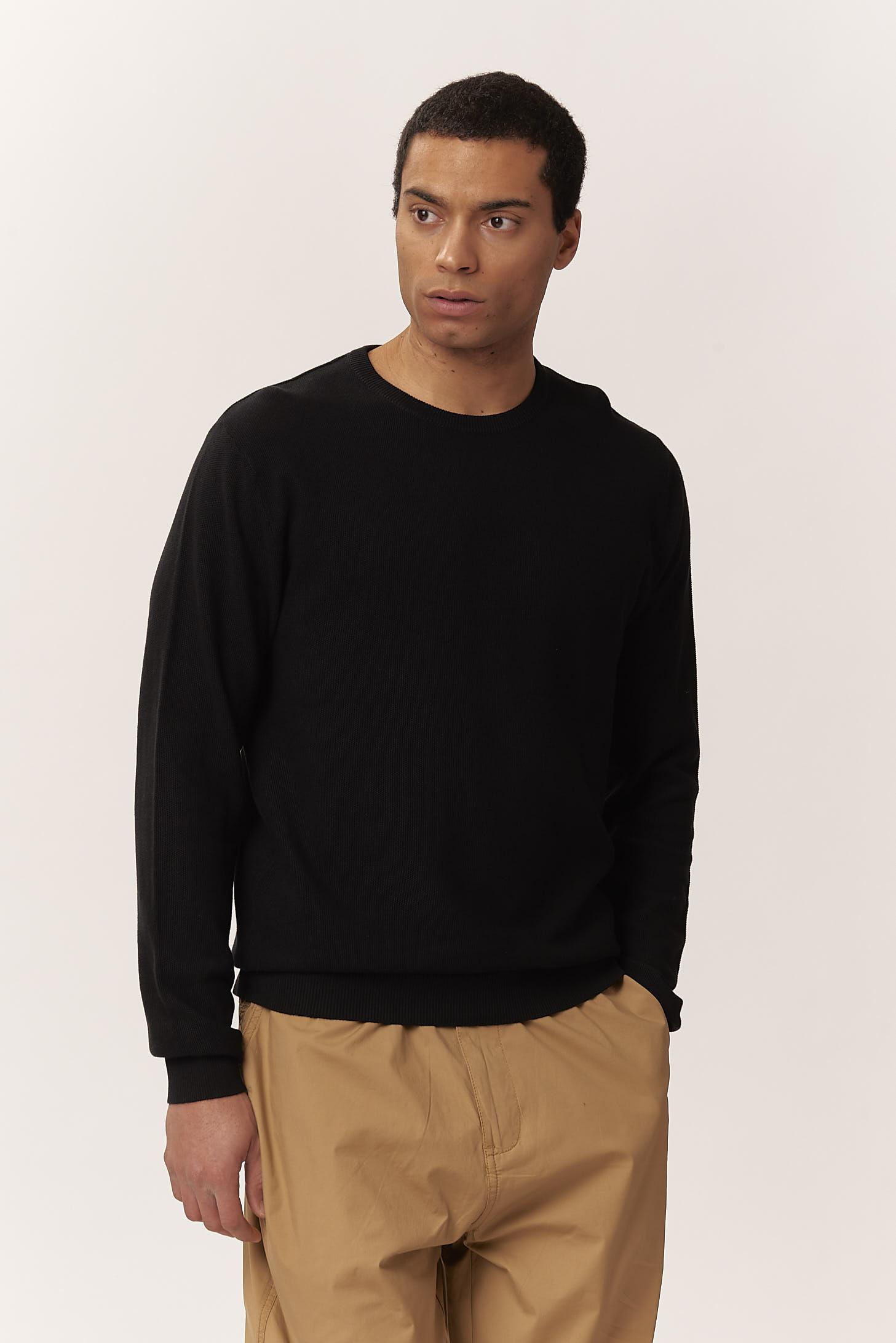 KNITTED SWEATER WITH TEXTURE