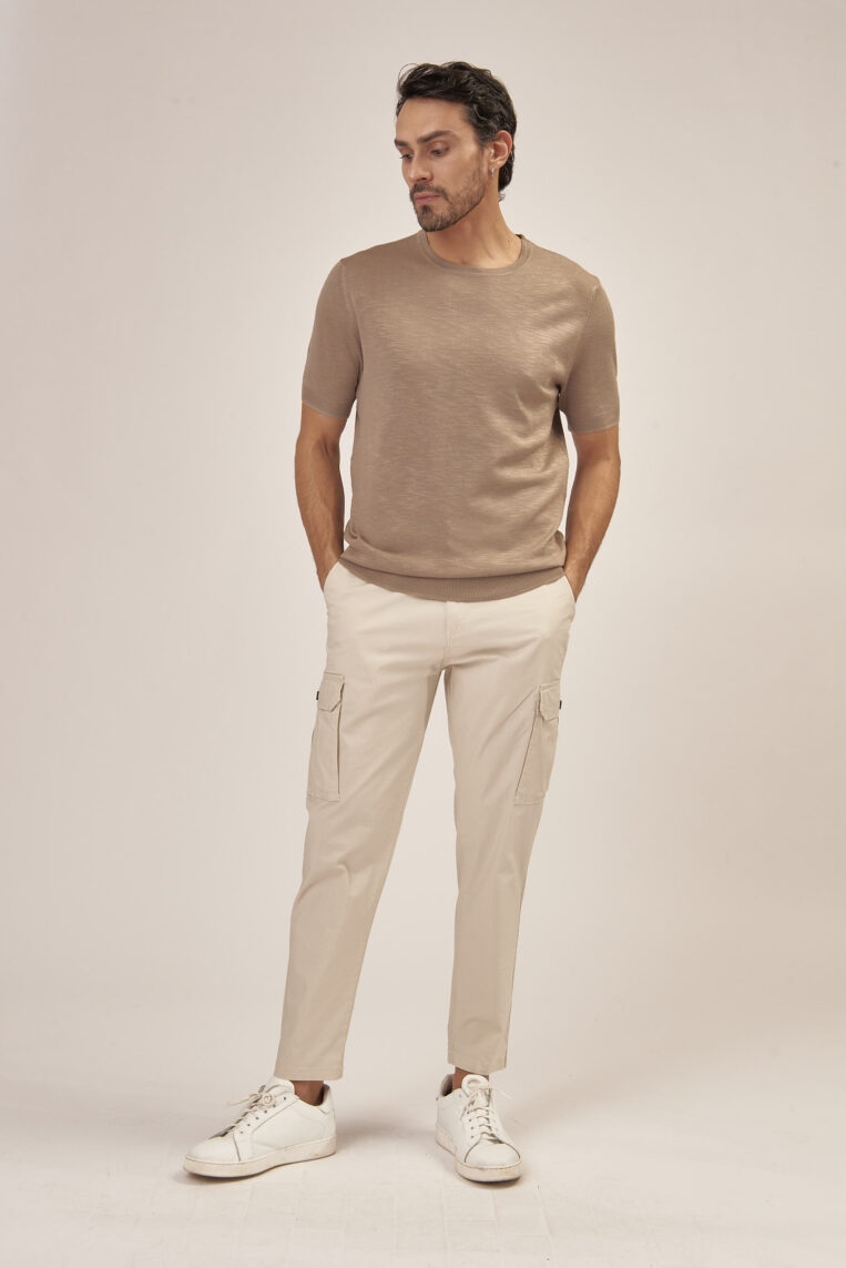 PANTALONI POPLING CARGO