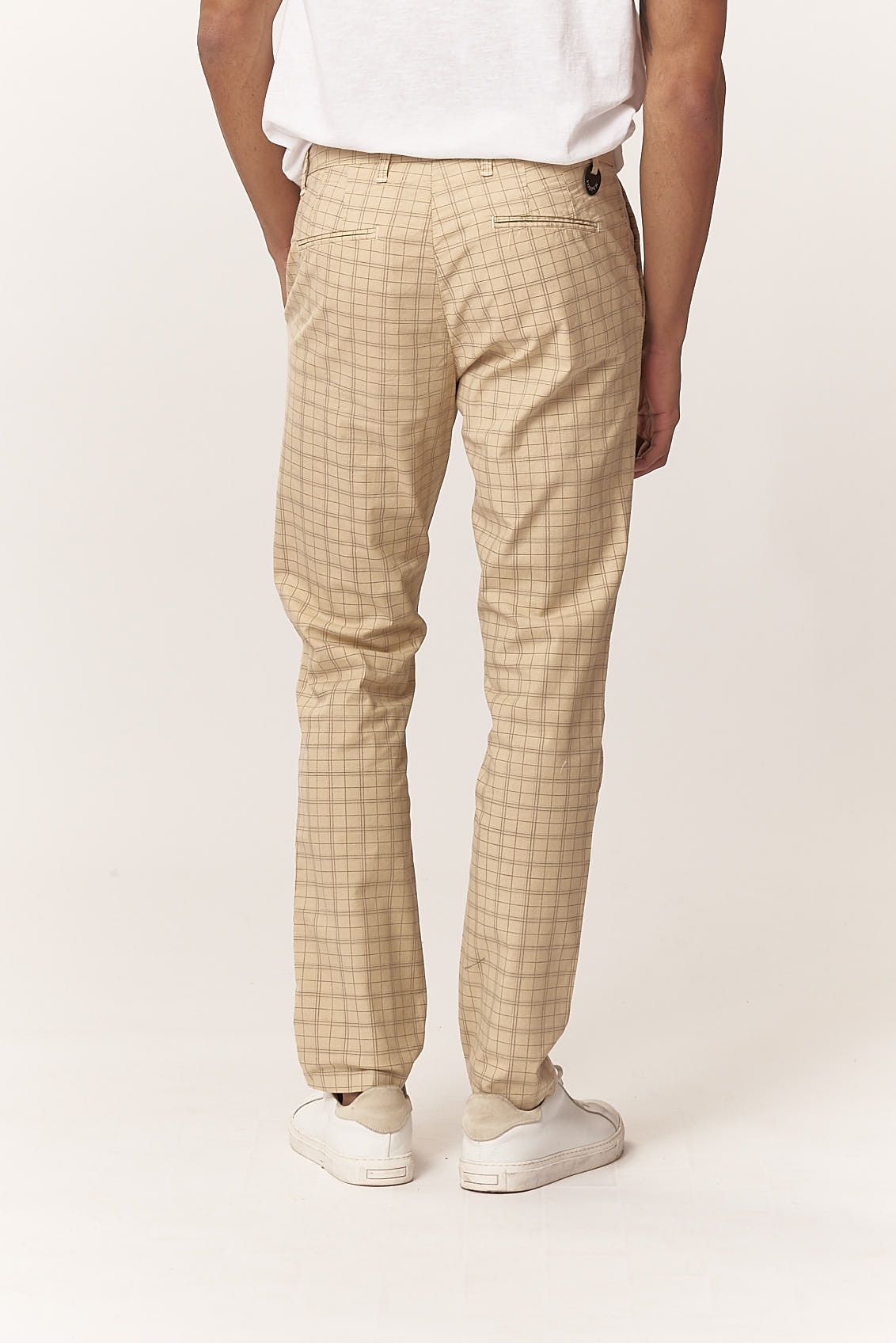 PANTALONI STAMPA QUADRO |