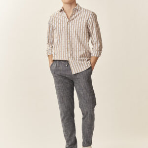 GU054-LIGHT-LANTY-TEX-JEANS-200 TROUSERS WITH LACE |