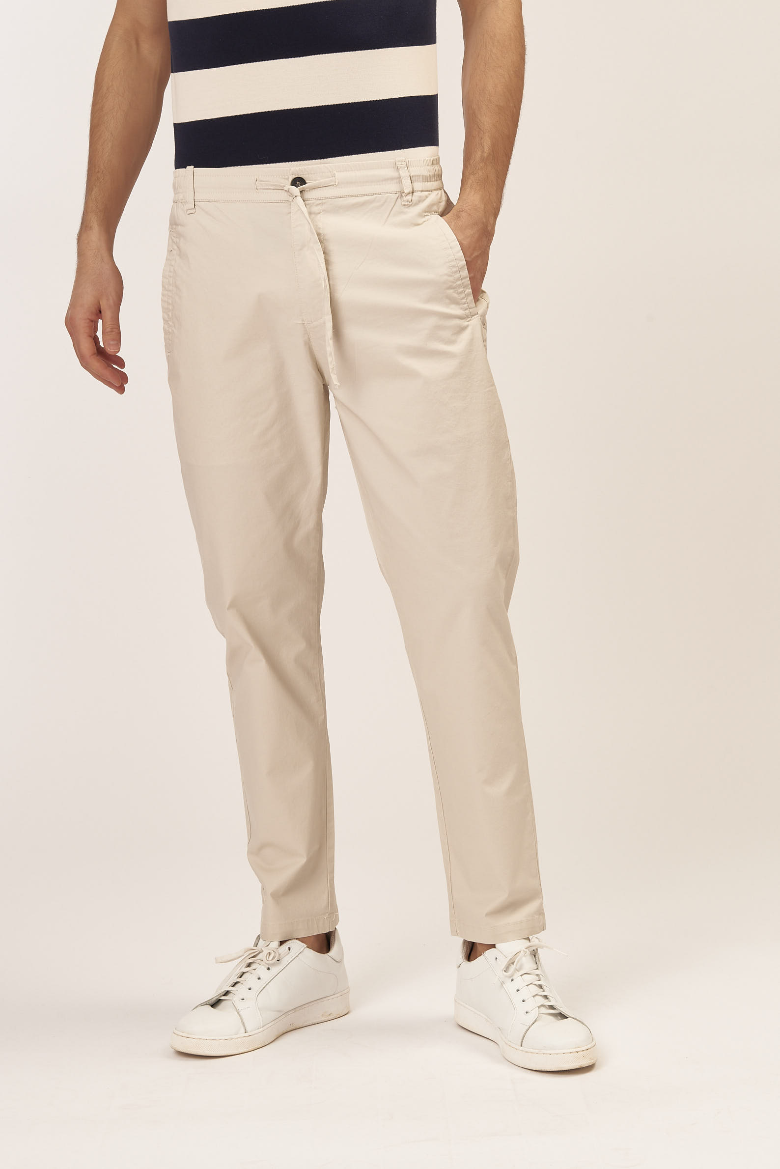 GU075-POPLING-CASUAL-TROUSERS-BEIGE-487-4 CASUAL POPLING TROUSERS |