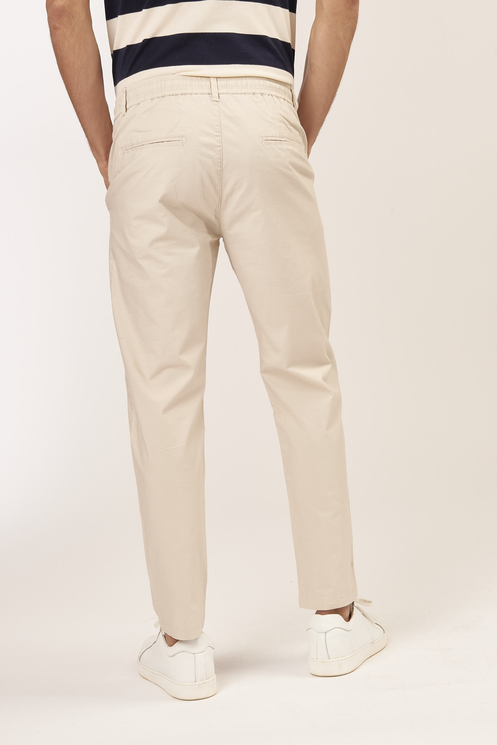 GU075-POPLING-CASUAL-TROUSERS-BEIGE-491-4 CASUAL POPLING TROUSERS |