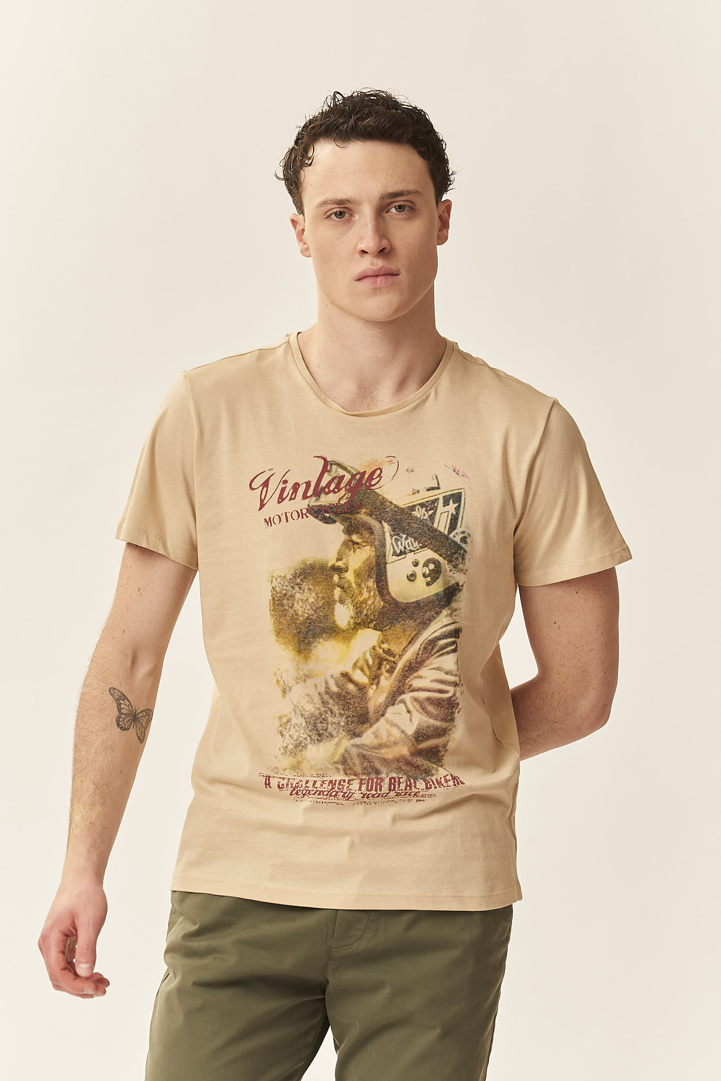 VINTAGE PRINT T-SHIRT