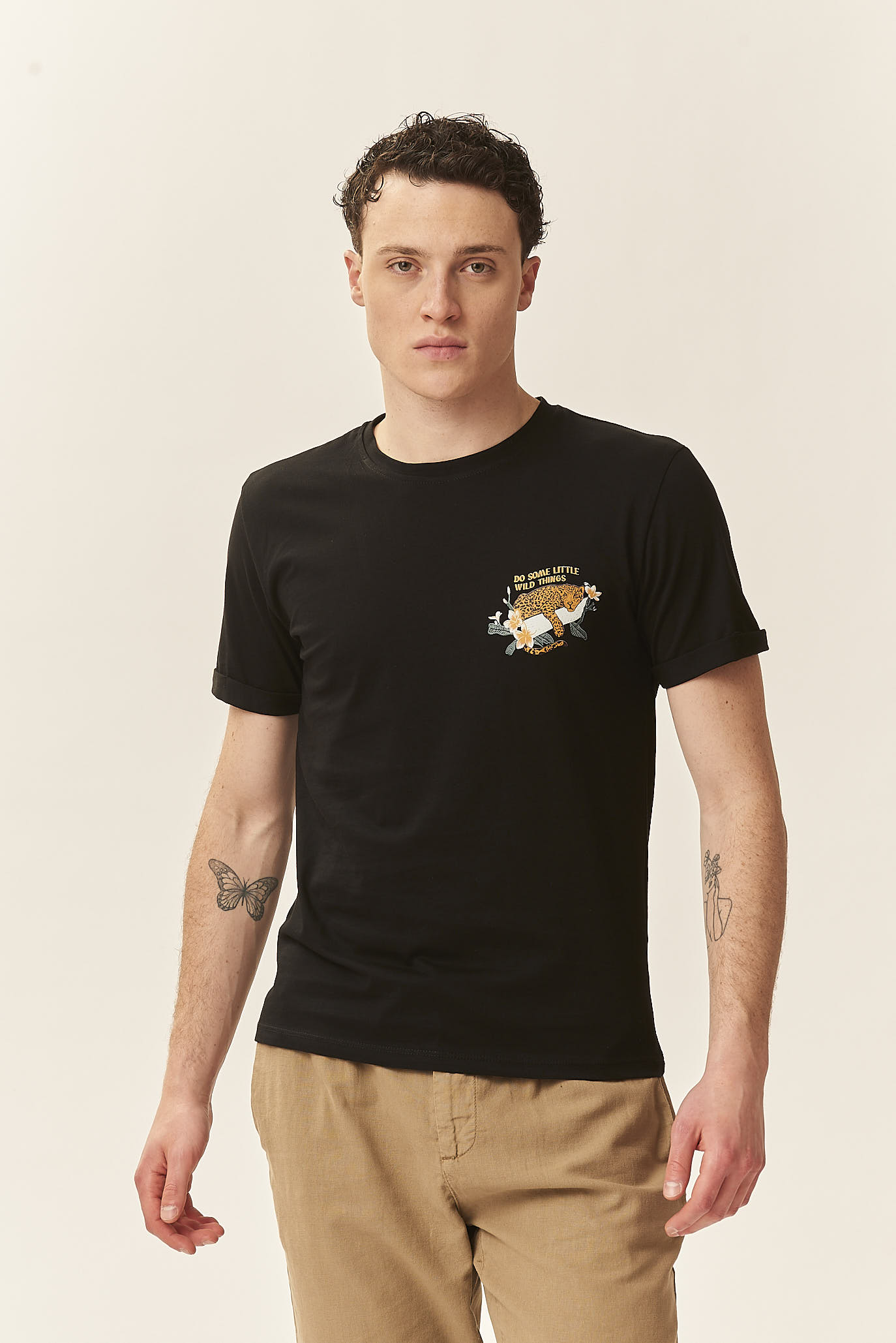 CHEETAH PRINT T-SHIRT