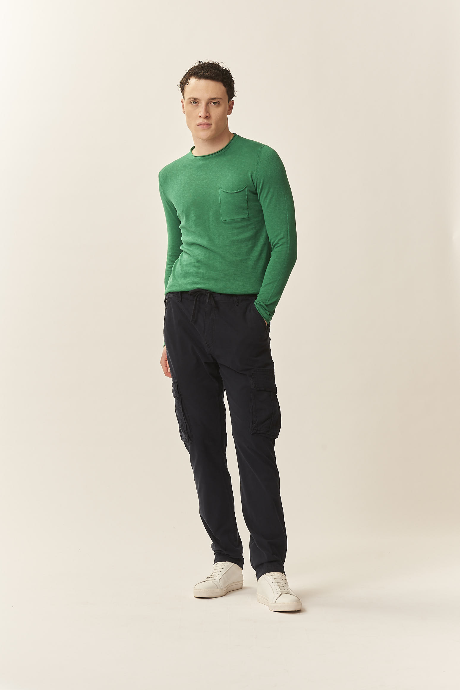 COTTON CARGO PANTS