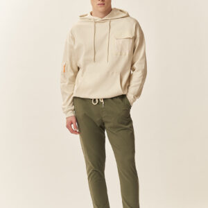 GU190-MILITARY-ELASTICATED-PANTS-1337 TROUSERS WITH LACE |