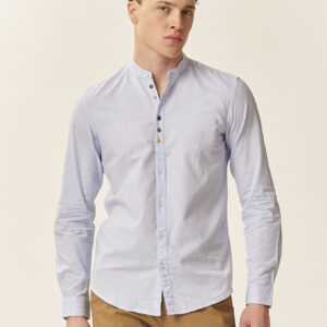 GU194-CAMICIA-COREANA-ML-BOTT.-COLORATI-CIELO-1366 CAMICIA COREANA CON BOTTONI COLORATI |