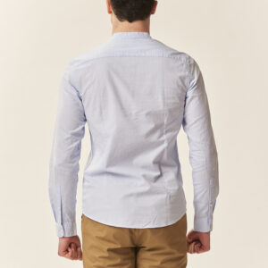 GU194-CAMICIA-COREANA-ML-BOTT.-COLORATI-CIELO-1369 CAMICIA COREANA CON BOTTONI COLORATI |