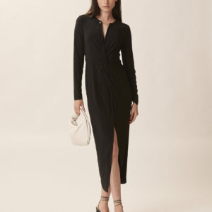 GD256-LONG-KNIT-DRESS-BLACK-600-1 LONG KNIT DRESS |