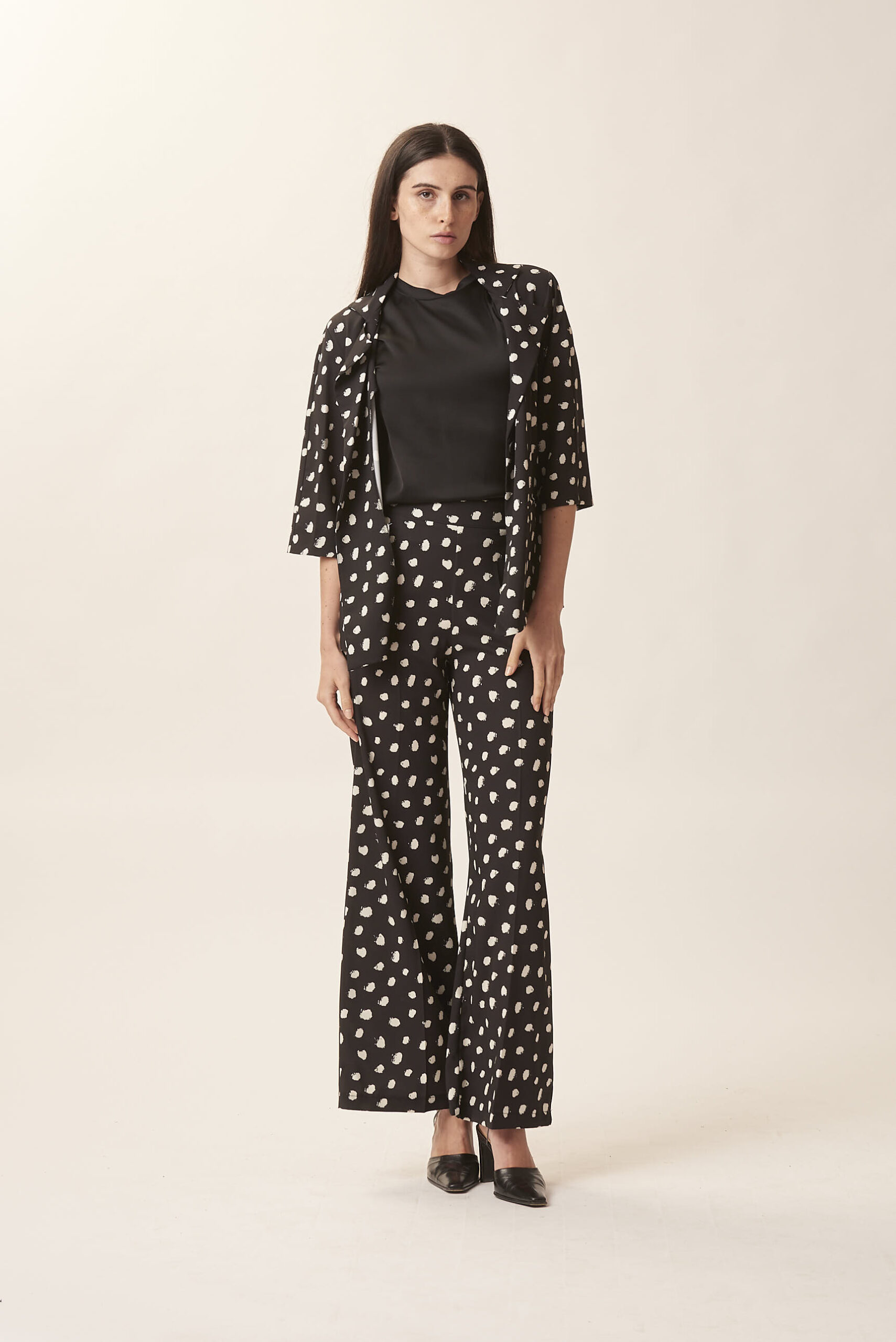 PALAZZO TROUSERS WITH PRINT
