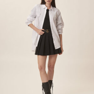GD424-SKIRT-MINI-PLEATS-BLACK-1 MINI PLEATED SKIRT |