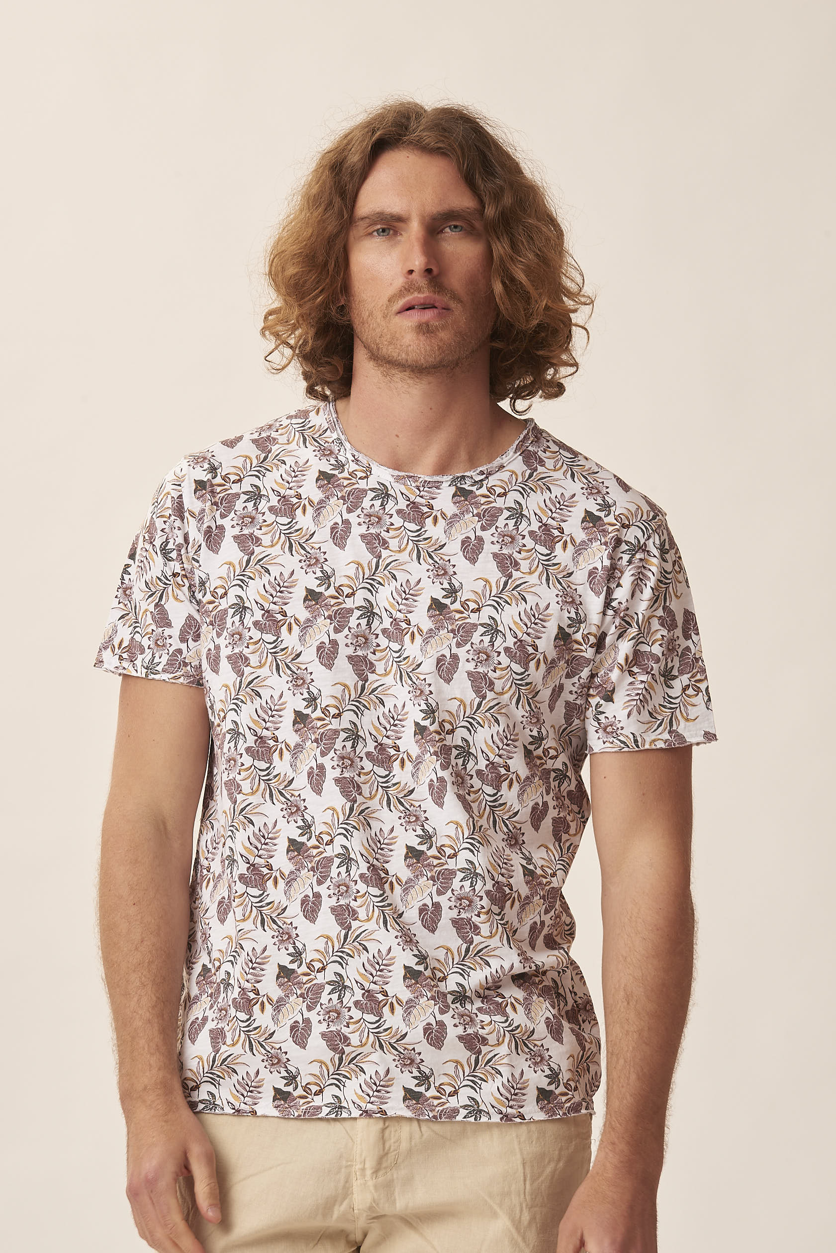 FLORAL PRINT T-SHIRT