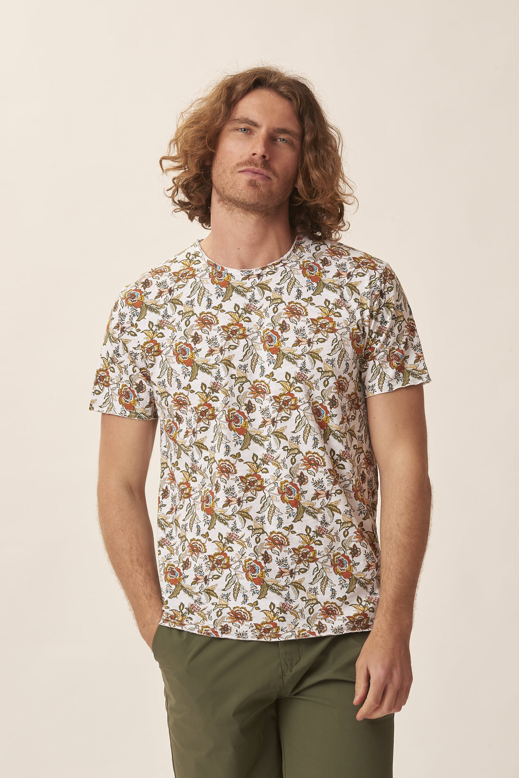 FLORAL PRINT T-SHIRT