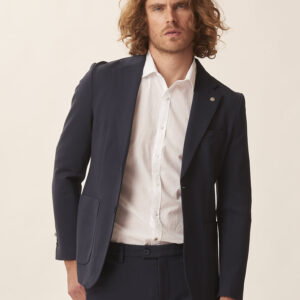 GU216-JACKET-P. MILAN-NAVY-1901 MILANO STITCH JACKET |