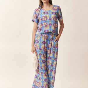 GD374PANTALONE-BREITDRUCK-INDIENMULTICOLOR-650 LOCKERE HOSE MIT INDIEN-PRINT |