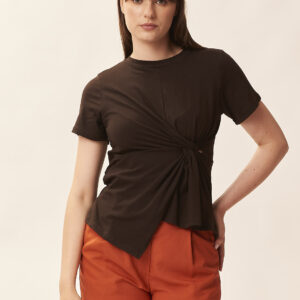 GD440T-SHIRT-MM-NODOT. MORO-1158 T-SHIRT WITH KNOT |