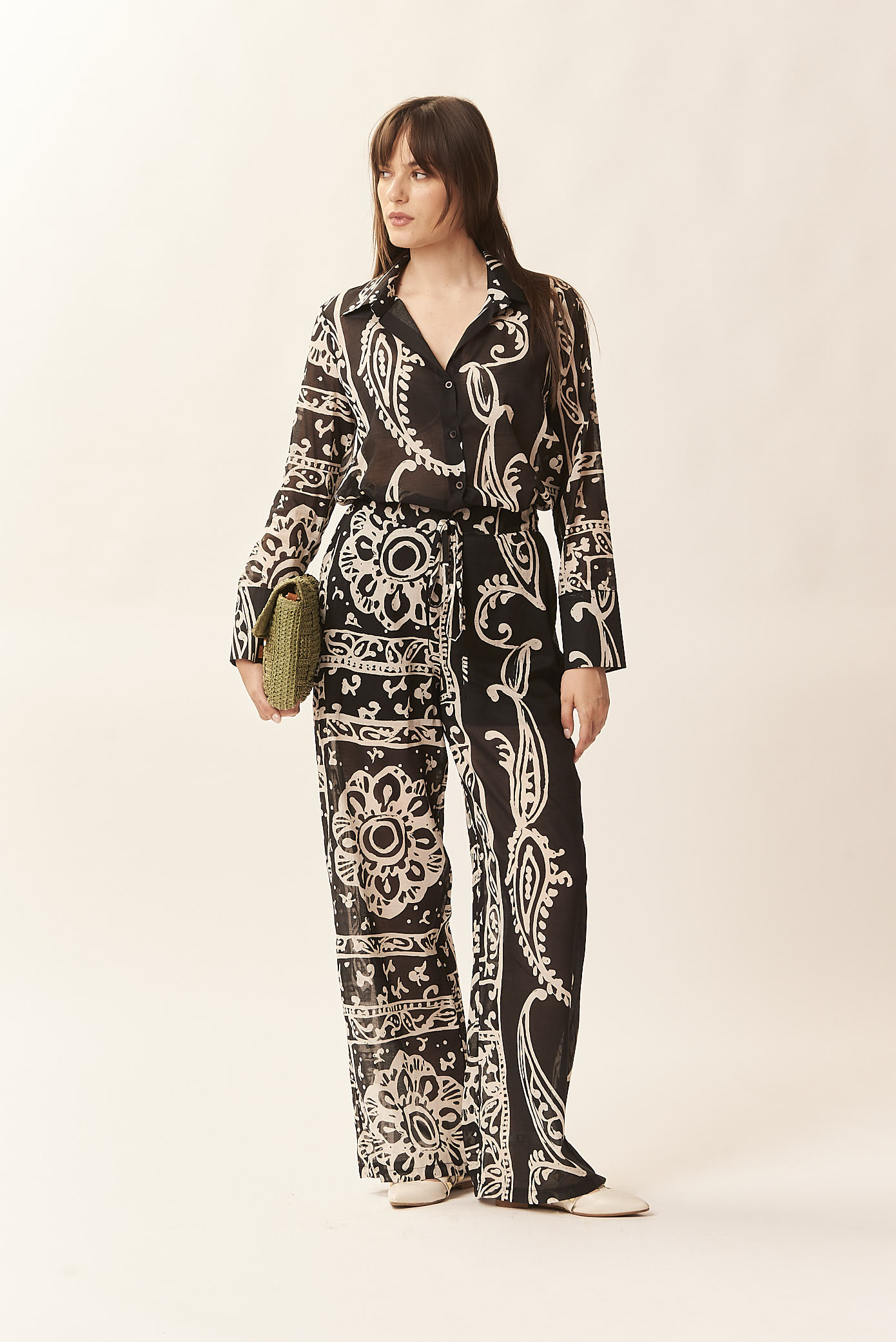 BANDANA PRINT TROUSERS