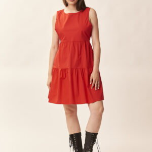 GD470ABITO-SHORT-POP.-T.UNITRED-1525 OPEN BACK MIDI DRESS |