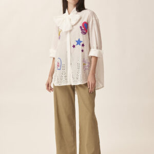 PALAZZO LINEN TROUSERS |