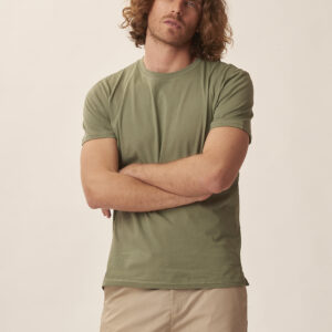 BASIC-T-SHIRT MIT RUNDHALSAUSSCHNITT |