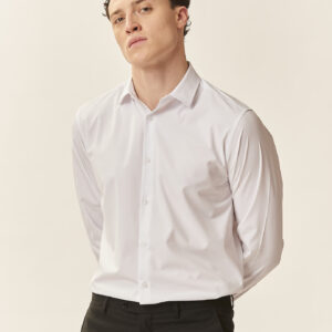 GU146-CAMICIA-SLIM-FIT-FIBRA-DI-BAMBOO-BIANCO-795 SLIM FIT SHIRT |