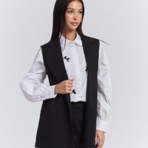 LANGE WESTE MIT MILANO-STICH |