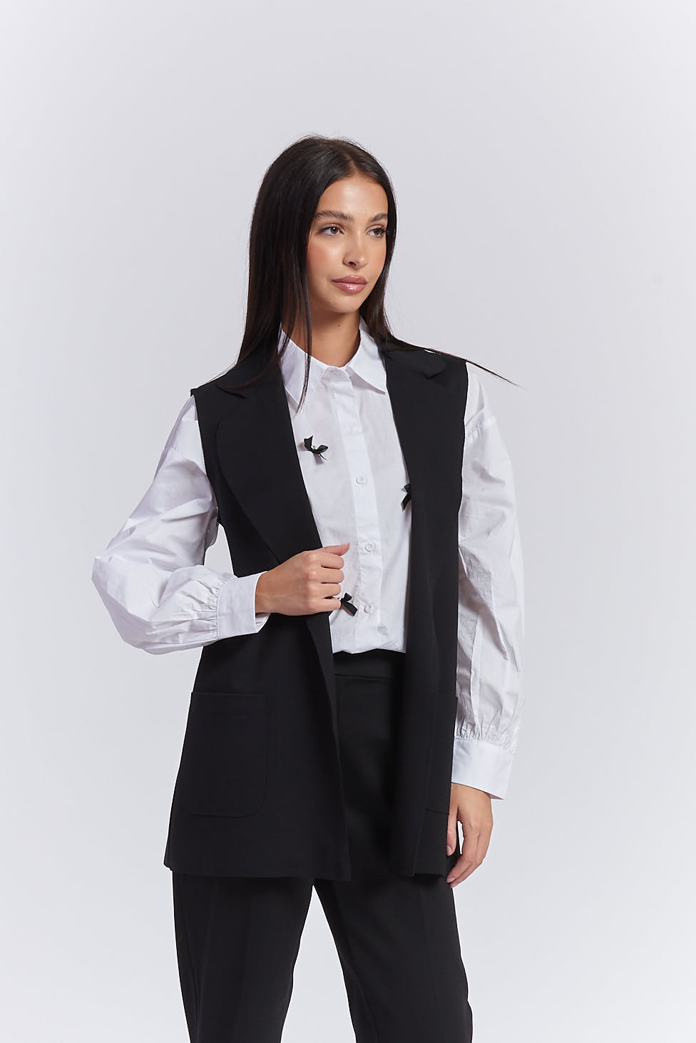 MILANO STITCH LONG VEST