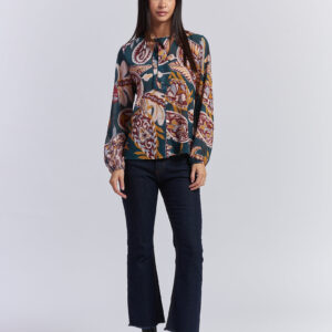 5-POCKET-JEANS MIT AUSGEFRANSTEM SAUM |