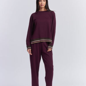 HOSE MIT MILANO-STICH LUREX-DETAIL |
