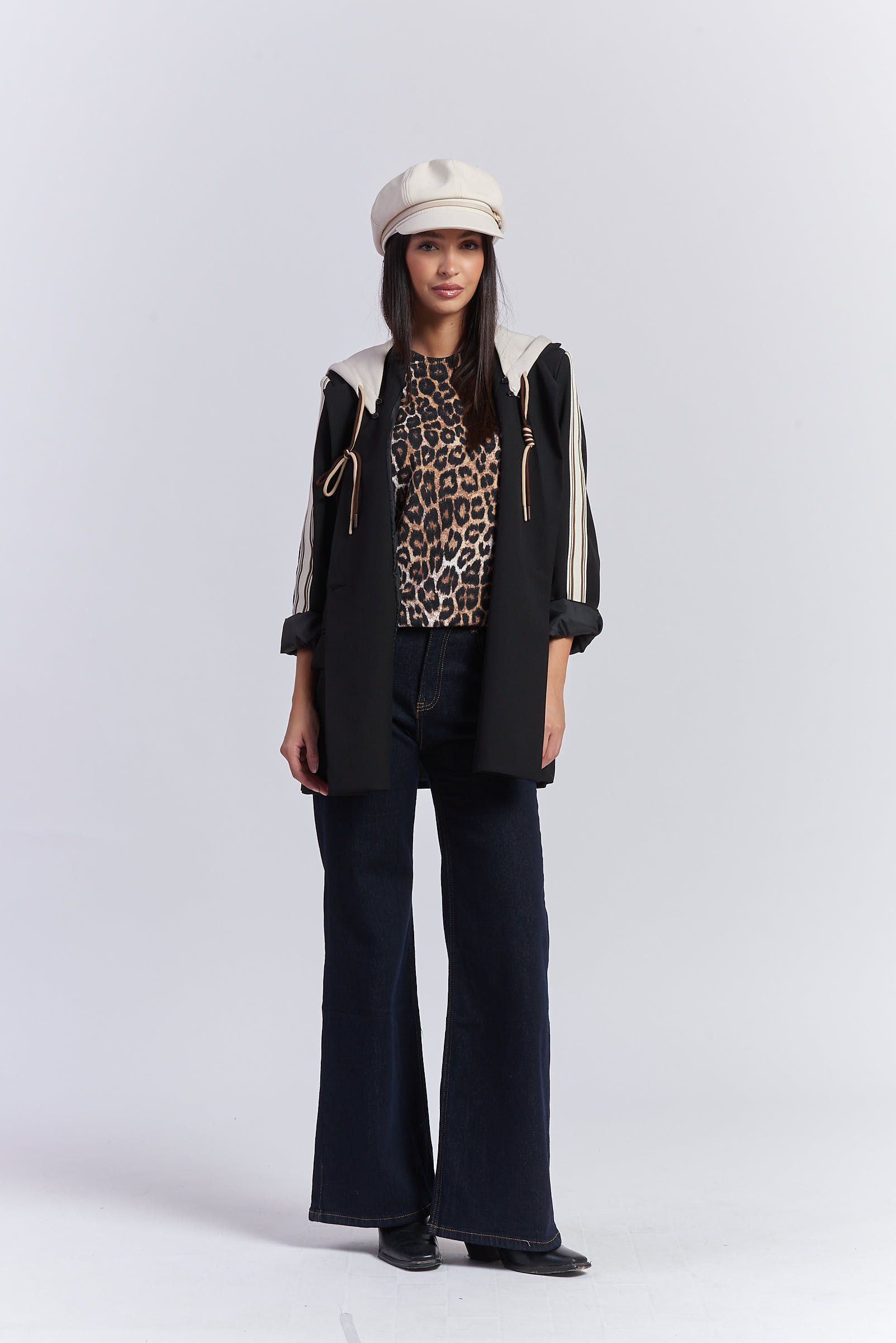 5-POCKET WIDE-LEG JEANS
