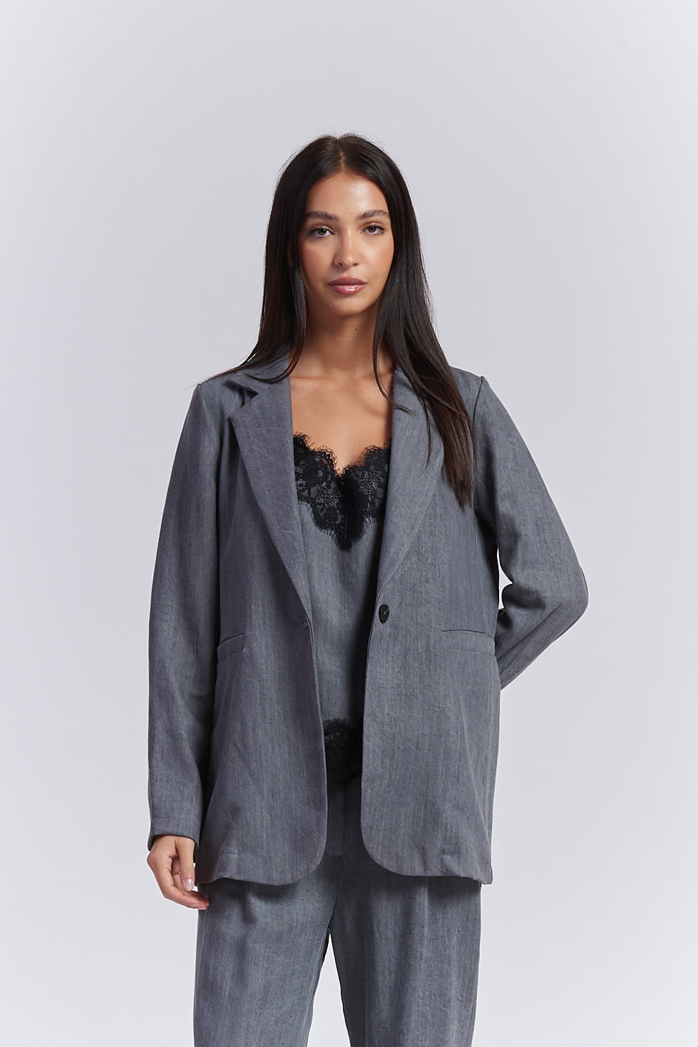 OVERSIZED LYOCELL JACKET