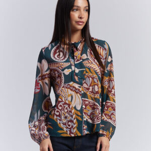 PRINTED BLUSE |