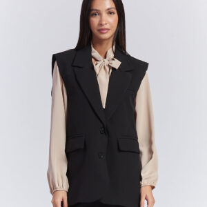 LONG VEST TECHNICAL FABRIC |