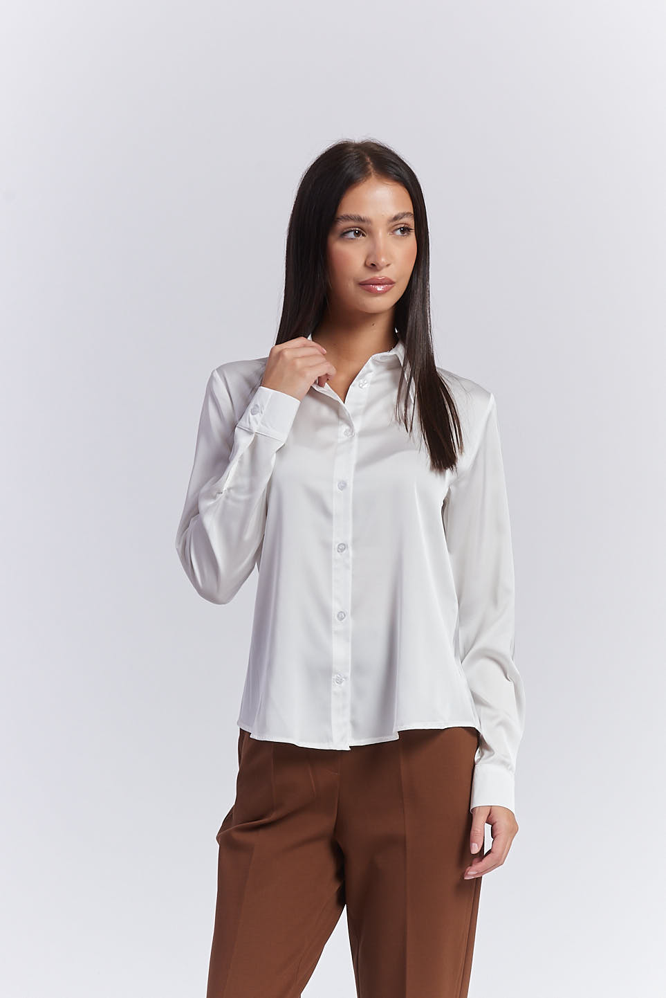 SATIN SHIRT
