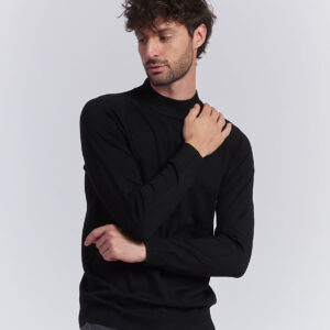 BASIC ROLLKRAGENPULLOVER AUS VISKOSE |