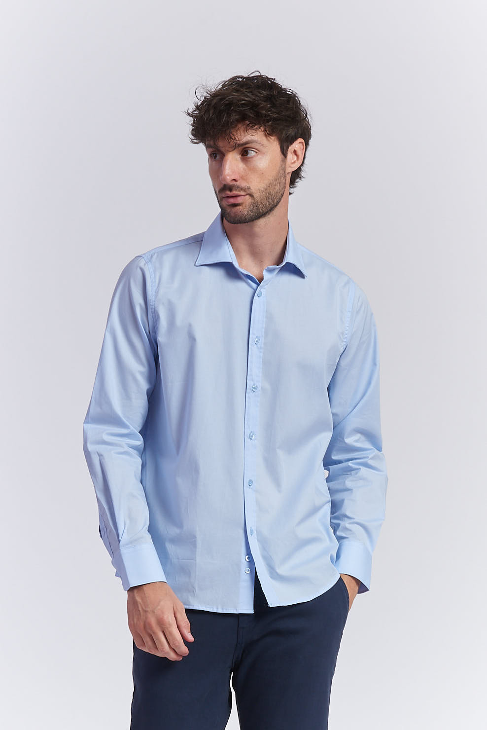 TAILORED STRETCH POP SHIRT