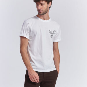 DEER PRINT T-SHIRT |